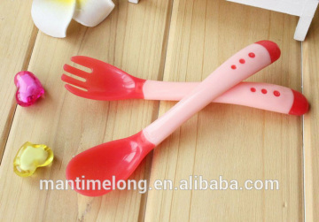 color changing spoon silicone spoon silicone baby spoon