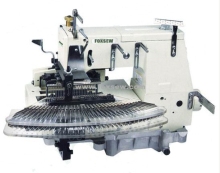 25 or 33 Needle Flat-bed Double Chain Stitch Sewing Machine (tuck fabric seaming)
