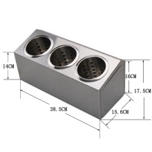 High-Quality Stainless Steel Cutlery Holder for Restaurants and Cafes - Popular Tableware and Kitchen Essentials