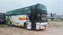 CNG luxury coach bus
