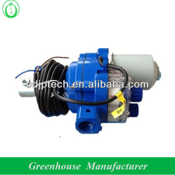 Greenhouse electric roll up motor