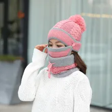 Wholesale Women's Winter Woolen Hats | Angora Hats & Velvet Knitted Ear Protection