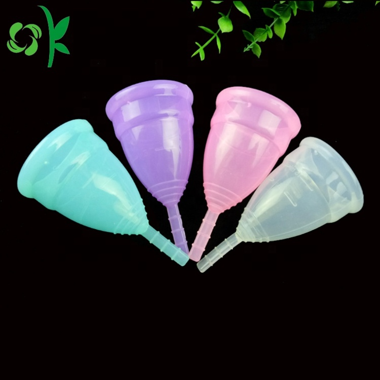 Hot Sell Soft Silicone Menstruation Period Menstrual Cups