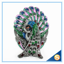 Peacock design princess hand mirror desktop mirror