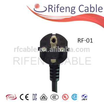 Submersible Pump Cables European Plug Schuko