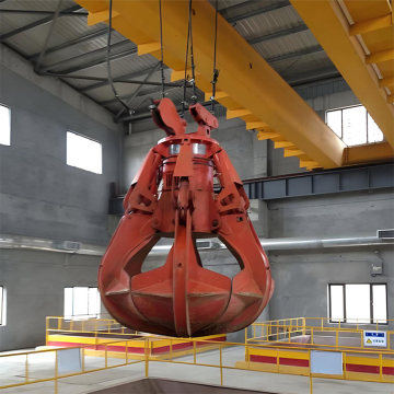 Four Wired Multi Flap Orange Peel Grab