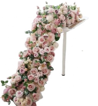 White Flower Runners and Table Runners for Weddings