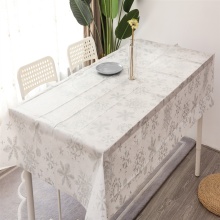 christmas coloring peva party table cloth