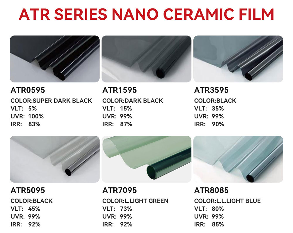 окрашенная оконная пленка dyed window tint film