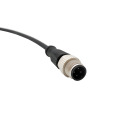 M12 to M8 Black Connection Cable