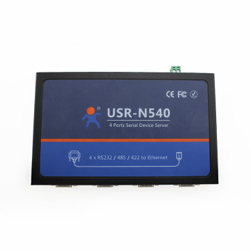 4 ports Serial Device Converter, Serial RS232/RS485/RS422 to Ethernet Converter