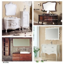 American Wall Solid Wood Bathroom Cabinet, Oak Wooden Cabinets for Bathroom