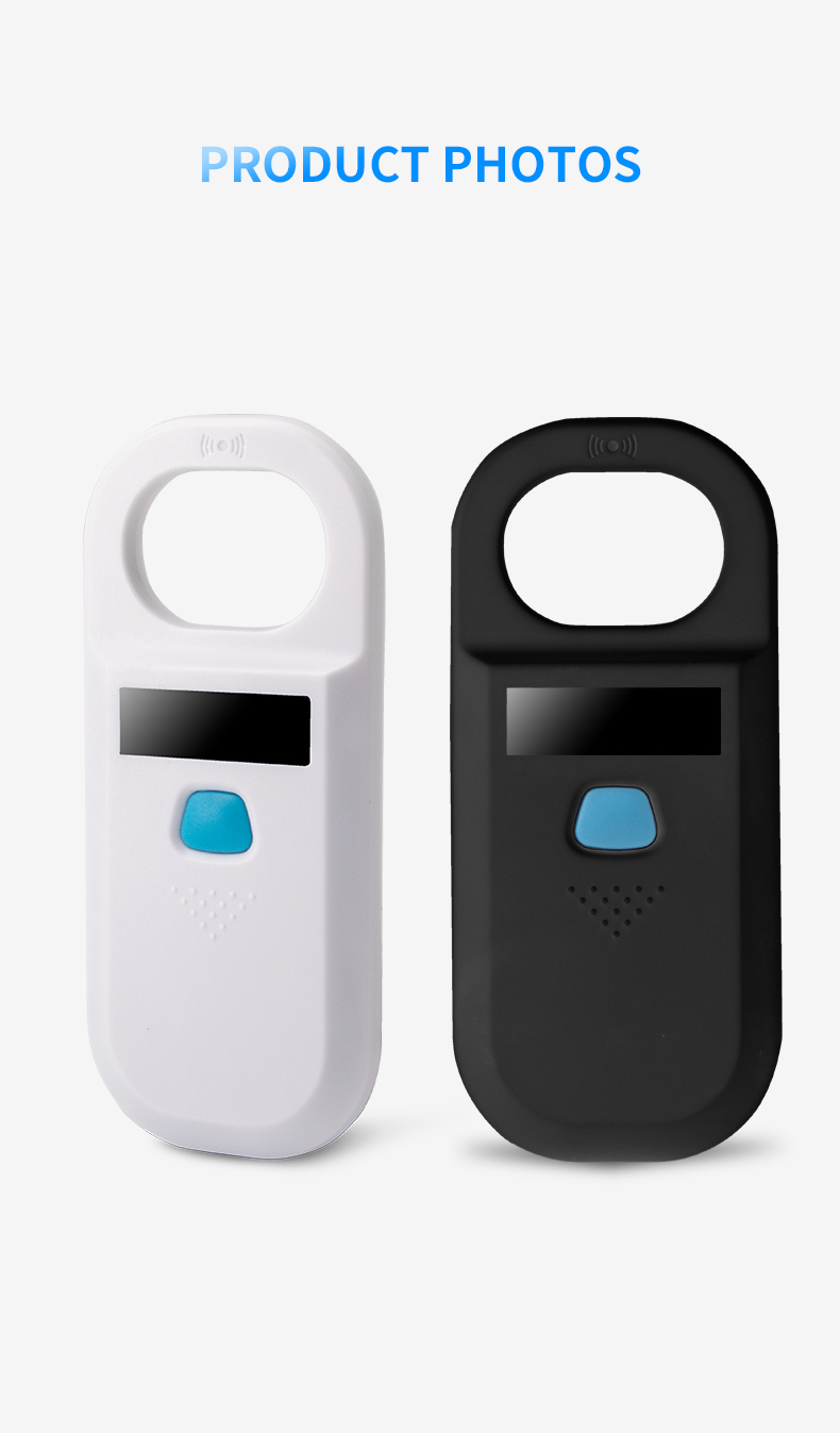 125Khz / 134.2Khz RFID animal Tag Reader Animal microchip Reader Handheld rfid Animal Reader