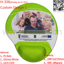 Wholesale Comfortable Promotional Cheap Silicon Gel Mouse Pad With Wrist Rest Custom Gel Wrist Rest Mouse Pads