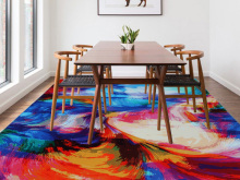 Polyester Printed Carpet Mat