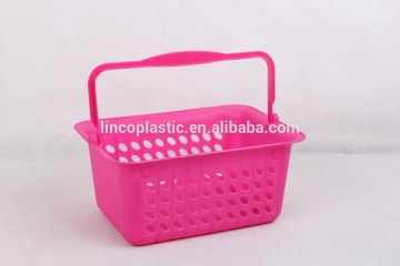 Handle rectangular basket