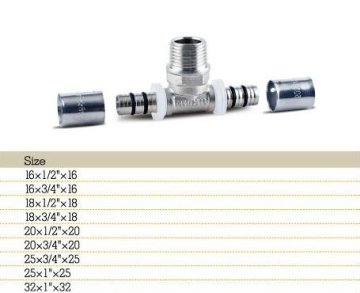 High quality brass press fitting