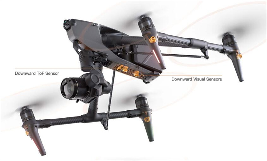Cinema level Full-frame 8K DJI Inspire 3 drone with Night-Vision FPV Camera