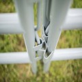 Horse Fence Panels om een ​​ronde pen te maken