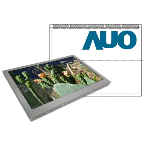 AUO G150XVN01 2 15 นิ้วแผงแอปพลิเคชันอุตสาหกรรม 1024X768