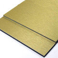 Brushed Color ACP Finish Aluminum Composite Panel