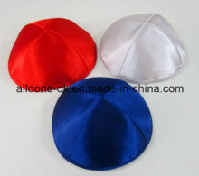 Satin Four Panels Yarmulka Kippot Jewish Skull Cap Kippah