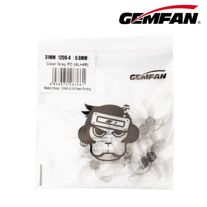 1209-4 Clear Gray package 1209-4 Clear Gray package