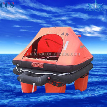Y-Type Throw Over Life Raft for Fishing Boats