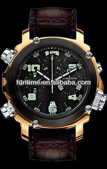 sapphire watches multifunction movement wrist watch