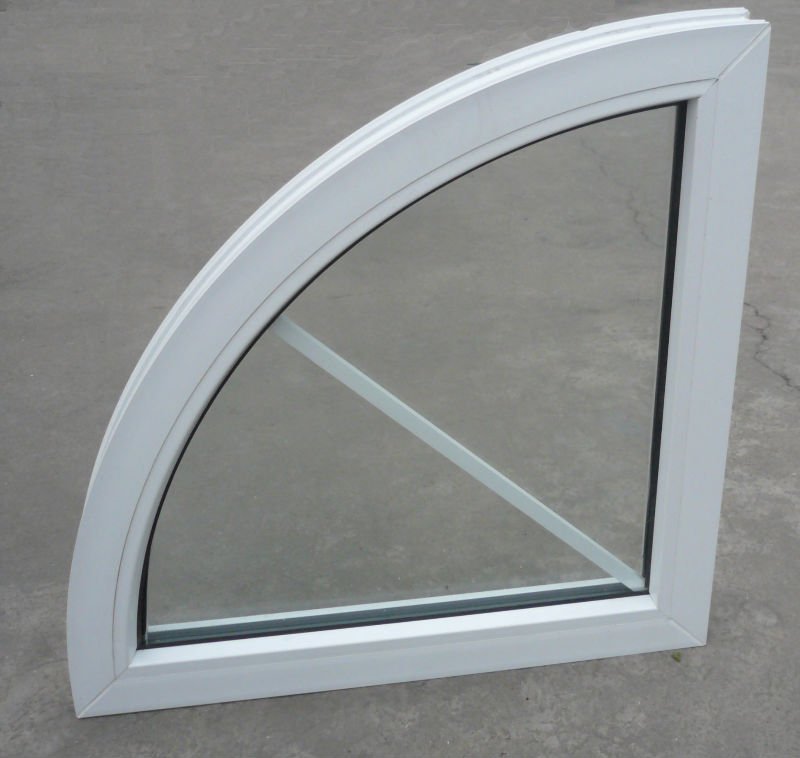 Europen style high quality pvc window with lattice made in china