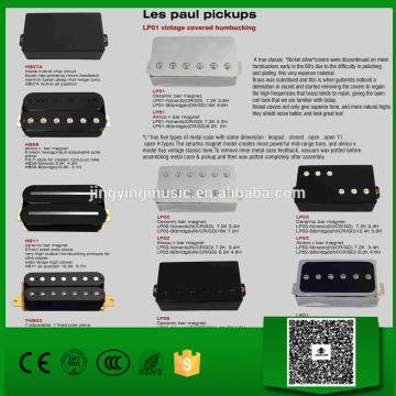 Humbucking Pickups and LP Pickups