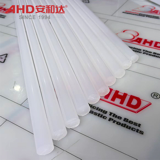 ທໍ່ໂພລີໂພລີນບໍລິສຸດ Pure Polypropylene Rods