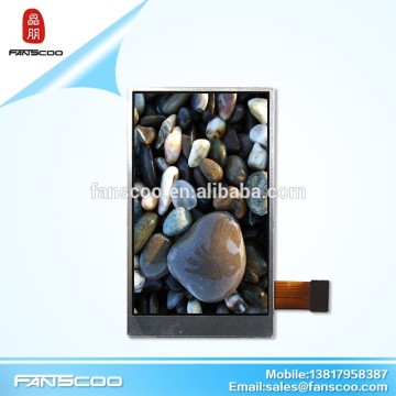 Hot 3.5 inch wvga multi-color backlight mobile lobby advertising lcd screen display monitor