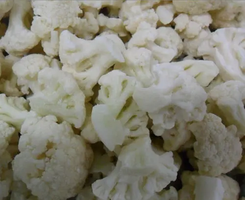 Frozen Cauliflower 3-5cm, 4-6cm Frozen Vegetables Chinese Supplier