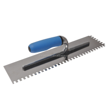 Professional Jumbo Notch Plastering Trowel with Soft Grip Handle
