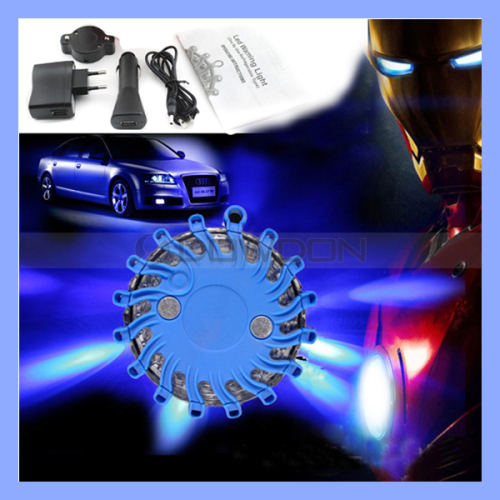 9 in 1 Rechargeable LED Safety Car Auto Emergency Vehicle Strobe Sos Warning Lights