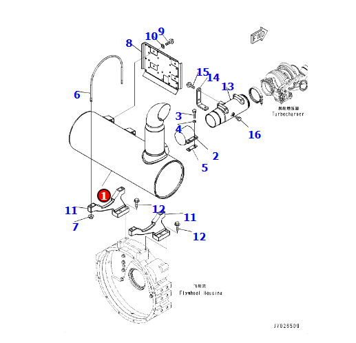 Muffler 6745-11-6510