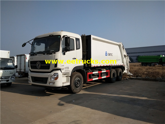 16 CBM 6x4 Compressed Rubbish Trucks