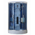 All Glass Shower Doors Self Contained Steam Bath Fibreglass Shower Cubicle