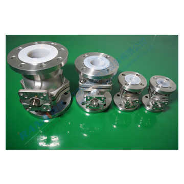 PFA Lined Ball Valve for Semiconductor Chemicals