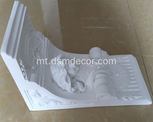 Polyurethane Exquisite Statue Corbel