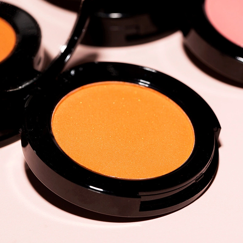 No Logo Top High Quality OEM Pressed Powder Highlighter Face Bronzer Private Label Blush Makeup