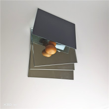 Big frameless tempered bathroom glass mirror