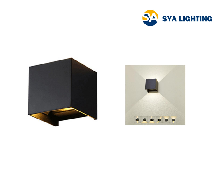 LED wall light for outdoor building