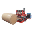 Kraft paper wrapping machine