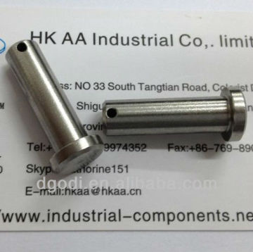 custom made stainless steel clevis pins with head