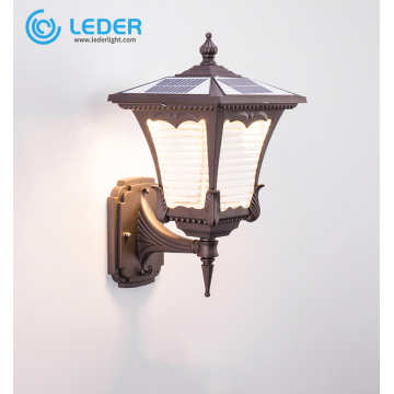 Lampade da parete per esterni LEDER nere