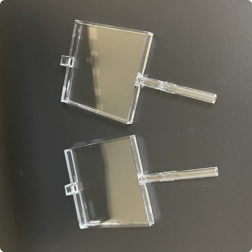 Quartz vapor cells with stem