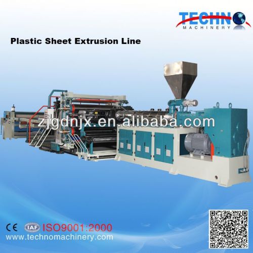 PET Plastic Sheet Extrusion Machine