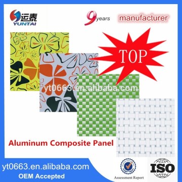 Alusign High Quality Marble Design Wall Internal Acp Cladding